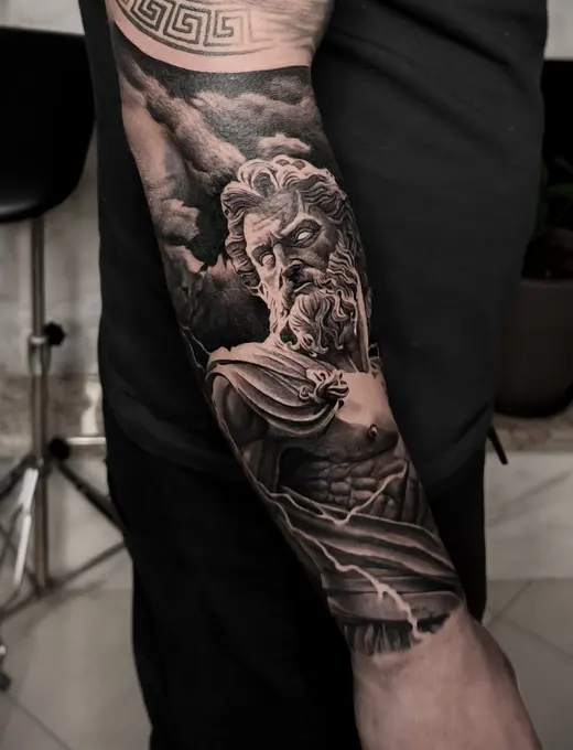 Zeus statue