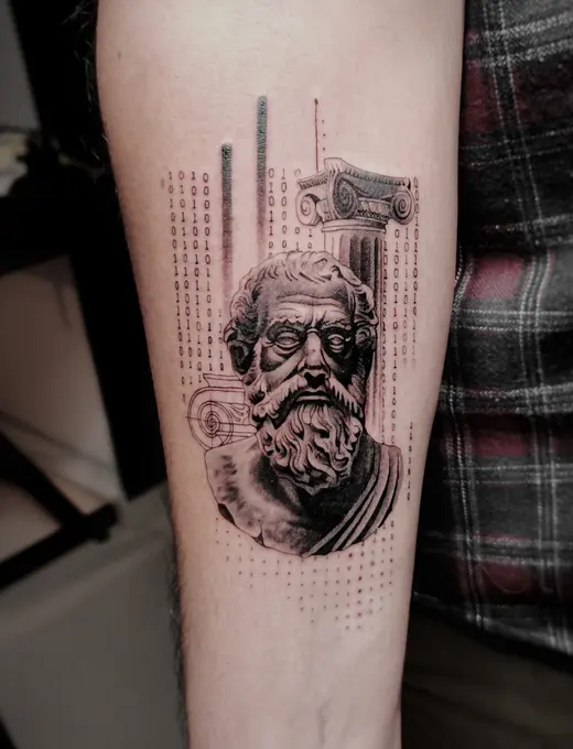 Plato's statue
