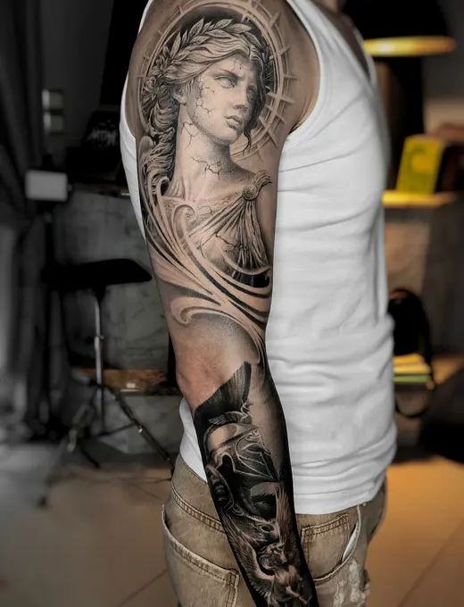Greek mythology sleeve